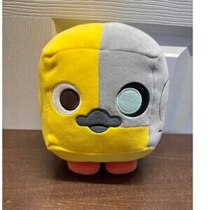 Big Games Pet Simulator X Cyborg Duck Tech Yellow Plush Stuffed Animal 7"